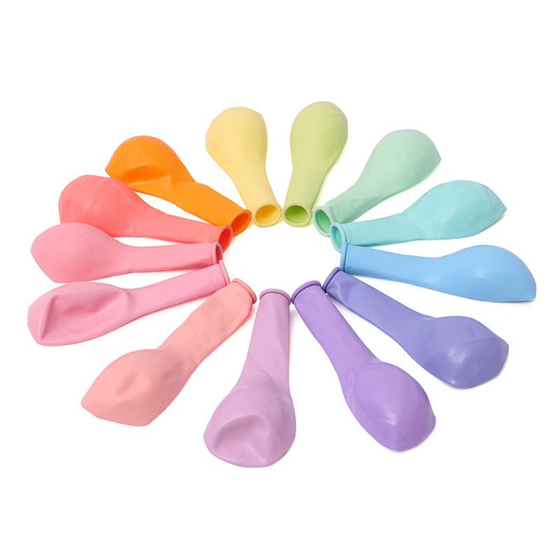 10-Inch Macaron Pastel Latex Balloons Pack of 100 available in 9 colours - Image 10
