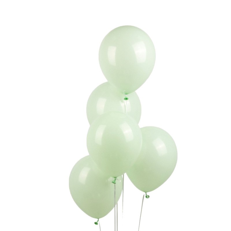 10-Inch Macaron Pastel Latex Balloons Pack of 100 available in 9 colours - Image 9