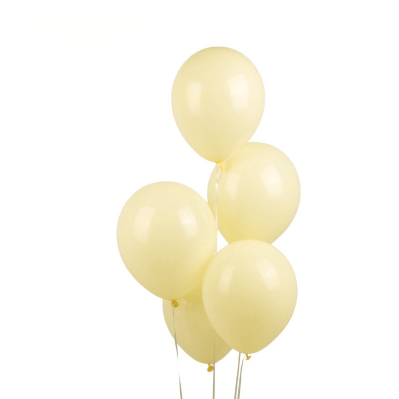 10-Inch Macaron Pastel Latex Balloons Pack of 100 available in 9 colours - Image 7