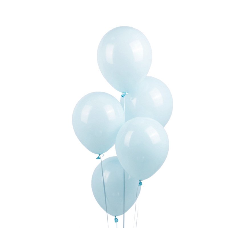 10-Inch Macaron Pastel Latex Balloons Pack of 100 available in 9 colours - Image 5