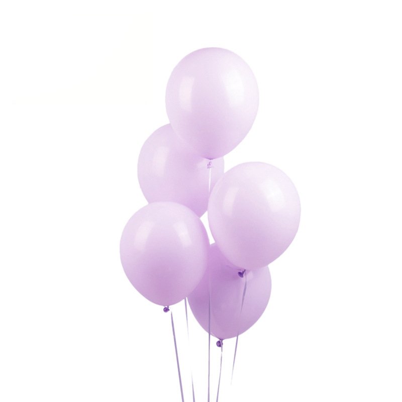 10-Inch Macaron Pastel Latex Balloons Pack of 100 available in 9 colours - Image 4